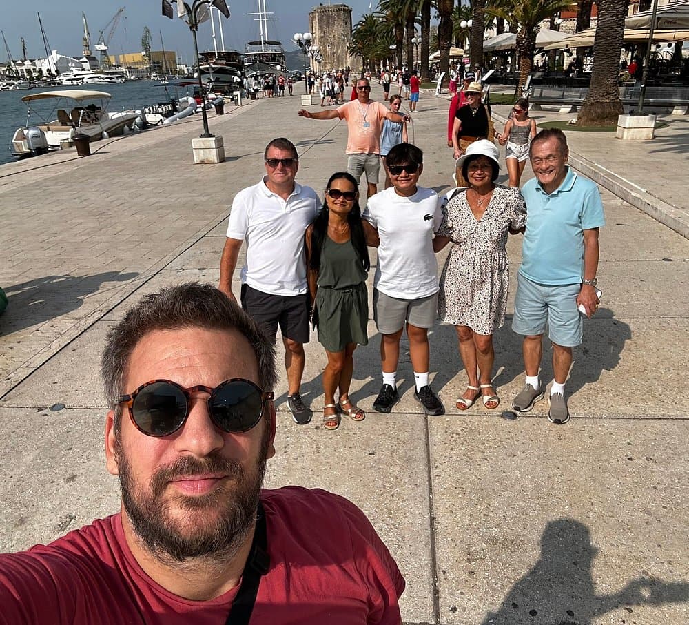 Silvio, founder of Time Travel Split, licensed tour operator in Split, Croatia
